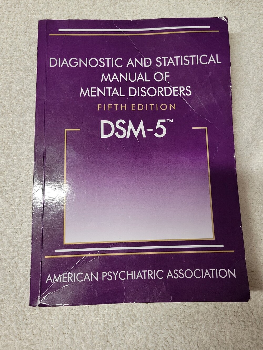 Diagnostic and Statistical Manual of Mental Disorders Fifth Edition DSM-5 PB